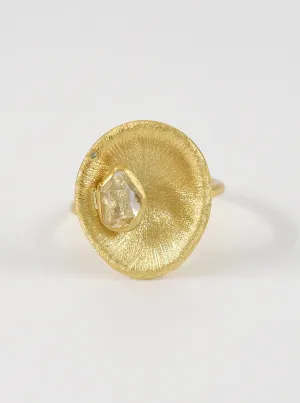 Herkimer Diamond Glamour Ring
