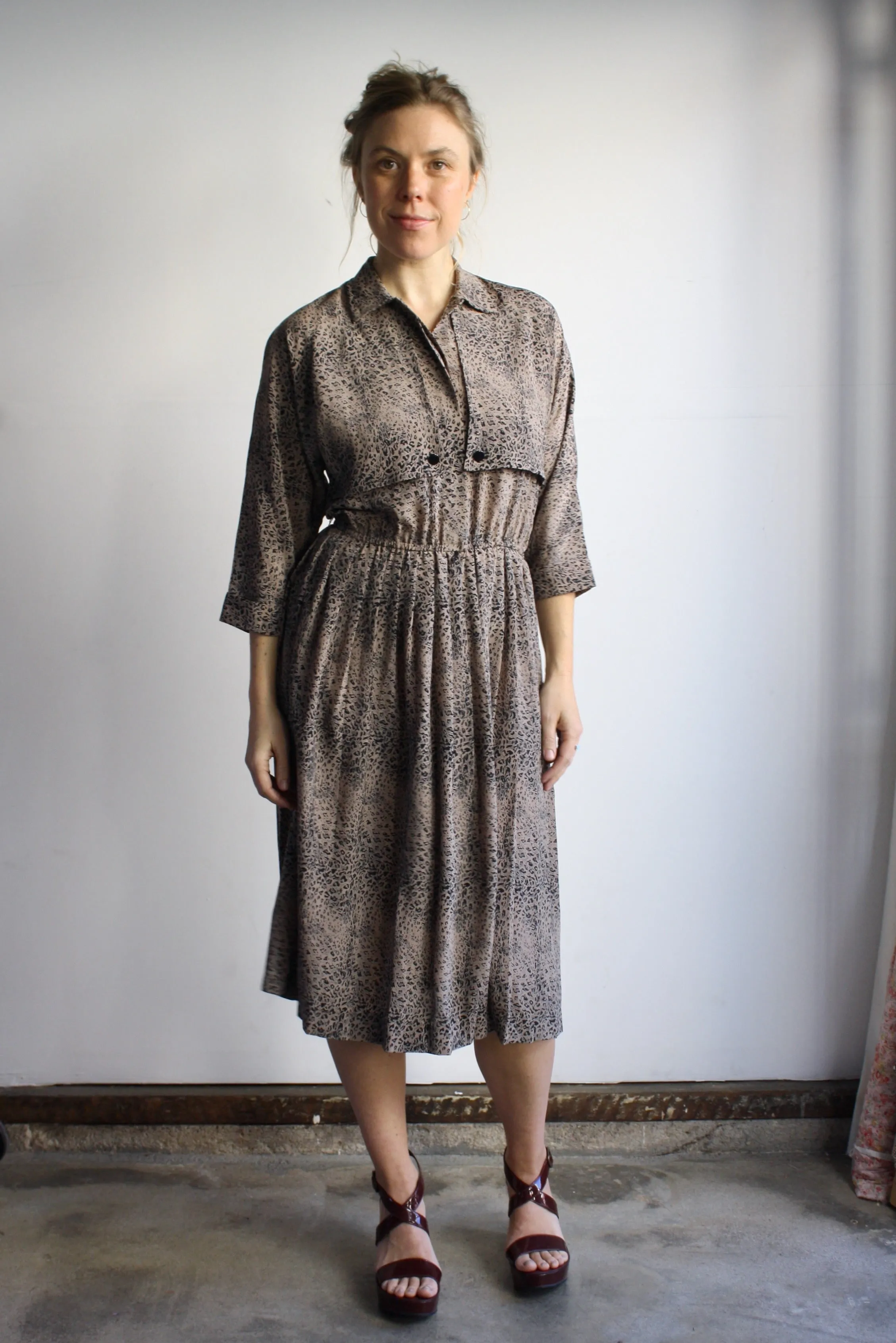 Leopard Day Dress