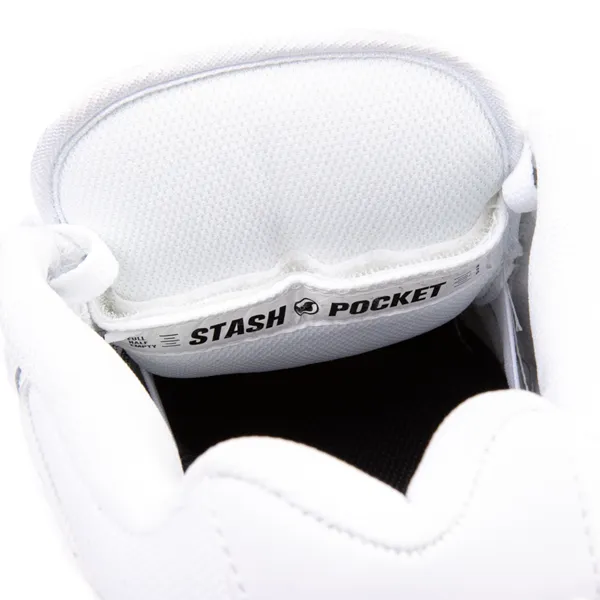Men's DVS Enduro Heir Skateboarding Shoe, White