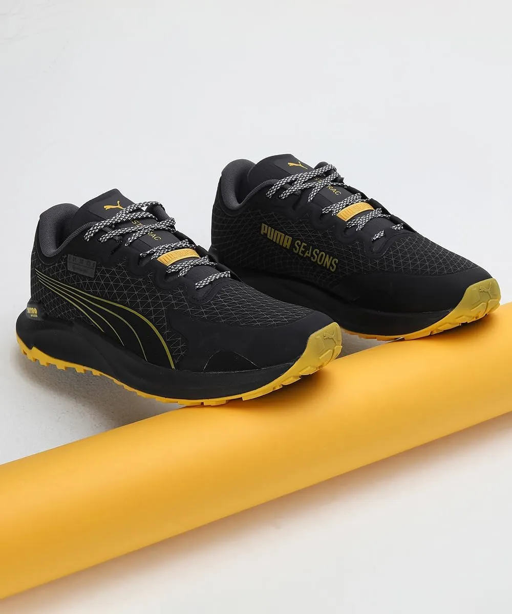 PUMA Fast-Trac Nitro Gore-TEX Mens Trail Running Shoes - Black