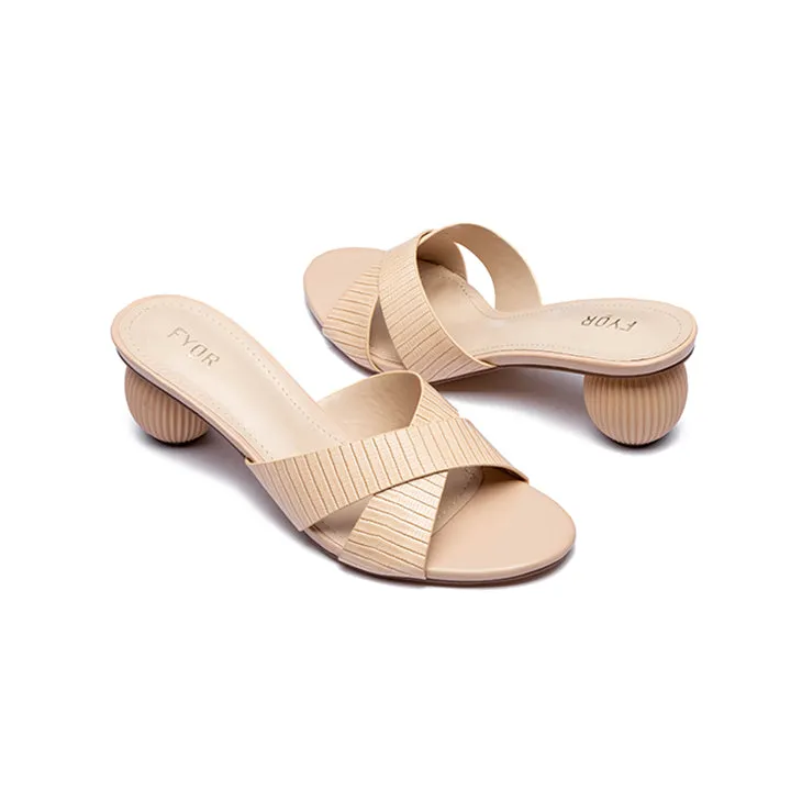 Wide Fit Round Heel Sandal HL 90