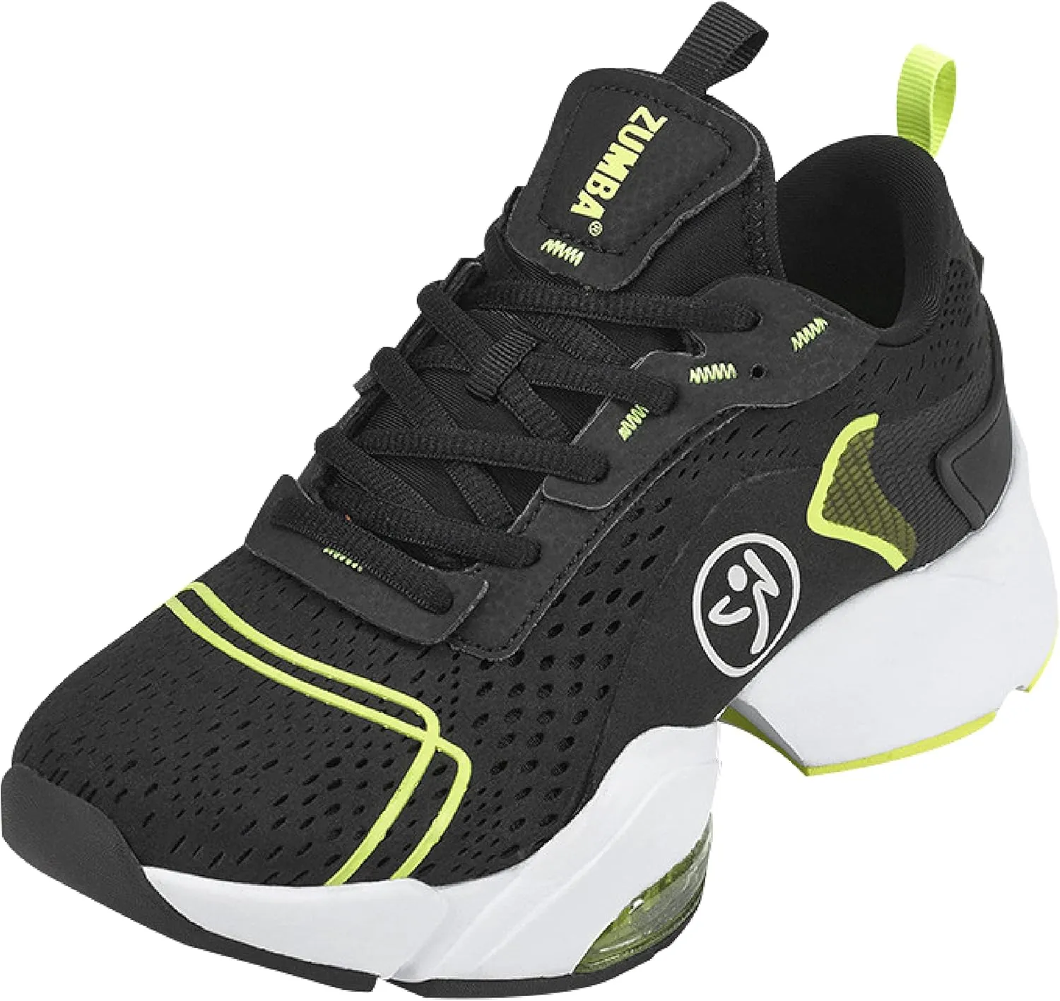 ZUMBA Womens Air Stomp Classic Athletic Shoes, Low-Top Dance Sneakers for Women